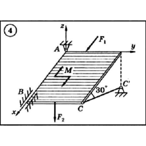 Решение задачи С5 вариант 4 (С5-04) - Диевский В.А.