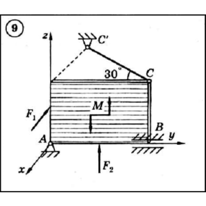 Решение задачи С5 вариант 9 (С5-09) - Диевский В.А.