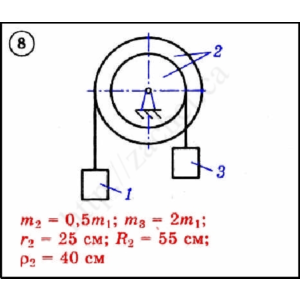 Решение задачи Д3 вариант 8 задание 2 - Диевский В.А.