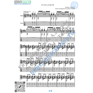 Цып-цып, мои цыплята (Ноты и табы для гитары соло)