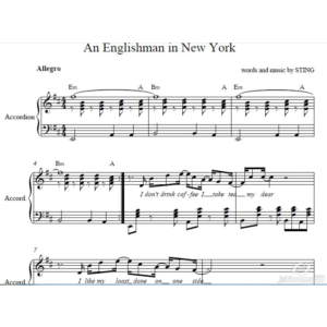 Englishman in New-York /accordion cover