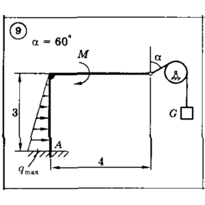 Решение задачи С2 Вариант 09 Диевский В.А., Малышева ИА