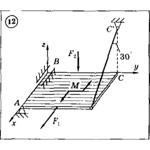 Решение задачи С5 Вариант 12 Диевский В.А. Малышева ИА
