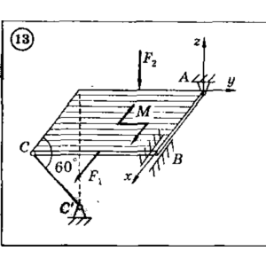 Решение задачи С5 Вариант 13 Диевский В.А. Малышева ИА