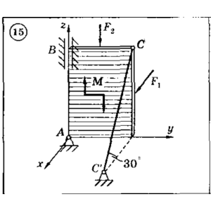 Решение задачи С5 Вариант 15 Диевский В.А. Малышева ИА