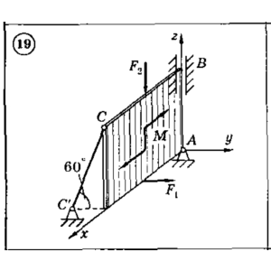 Решение задачи С5 Вариант 19 Диевский В.А. Малышева ИА