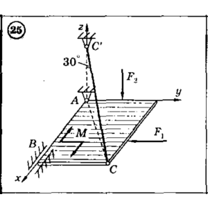 Решение задачи С5 Вариант 25 Диевский В.А. Малышева ИА