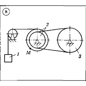 Решение задачи К2 Вариант 08 Диевский В.А. Малышева ИА
