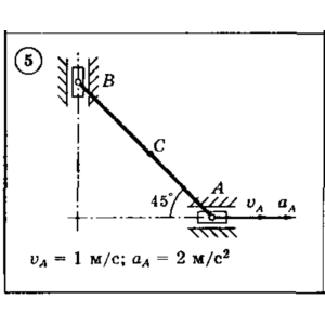 Решение задачи К3 Вариант 05 Диевский В.А. Малышева ИА