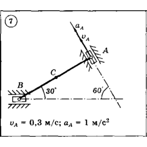 Решение задачи К3 Вариант 07 Диевский В.А. Малышева ИА