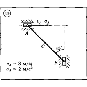 Решение задачи К3 Вариант 13 Диевский В.А. Малышева ИА