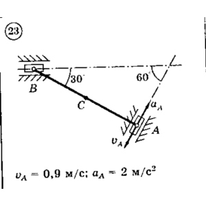 Решение задачи К3 Вариант 23 Диевский В.А. Малышева ИА