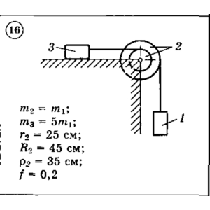Решение задачи Д3 Вариант 16 (задание 1, 2) Диевский ВА