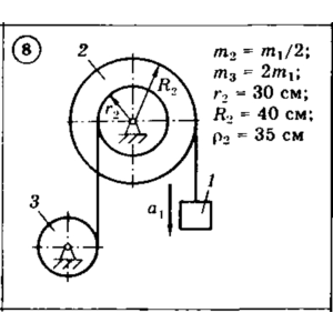Решение задачи Д6 Вариант 08 Диевский В.А. Малышева ИА