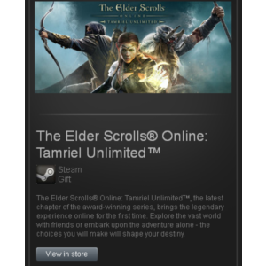 The Elder Scrolls Online - STEAM Gift  / ROW / GLOBAL