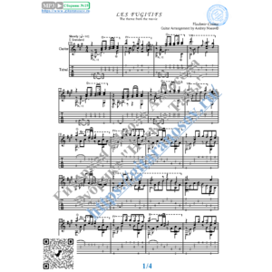 Беглецы (Ноты и табы для гитары соло)