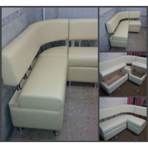 Великолепный угловой диван для кухни