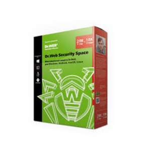 Dr.Web Security Space 2 Года 1 ПК + 1 моб. REG FREE