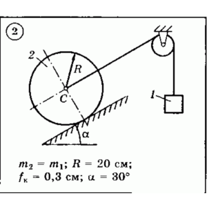 Решение задачи Д3 (задание 2) Вариант 02 Диевский В.А.