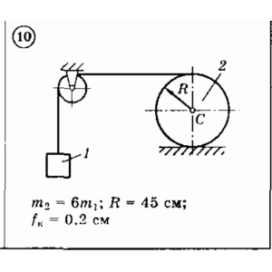 Решение задачи Д3 (задание 2) Вариант 10 Диевский В.А.