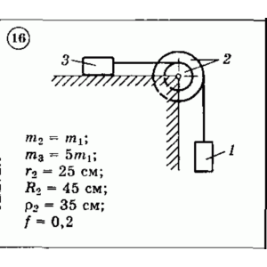 Решение задачи Д3 (задание 2) Вариант 16 Диевский В.А.
