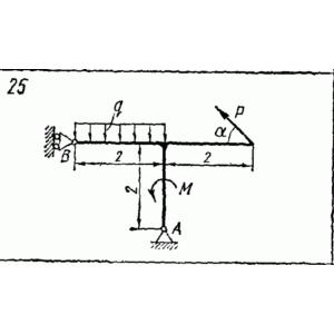 C2 Варинат 25 термех из решебника Яблонский А.А. 1978 г