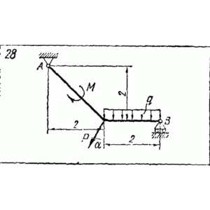 C2 Варинат 28 термех из решебника Яблонский А.А. 1978 г