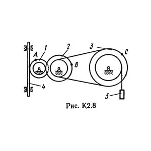 Решение К2-80 (Рисунок К2.8 условие 0 С.М. Тарг 1989 г)