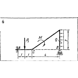 C5 Вариант 04 термех из решебника Яблонский А.А. 1978 г