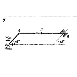 Задача К4 Вар. 06 термех из решебника Яблонский АА 1978