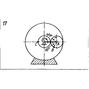 Задача К4 Вар. 17 термех из решебника Яблонский АА 1978