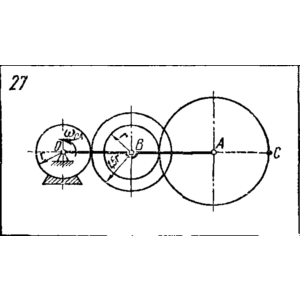 Задача К4 Вар. 27 термех из решебника Яблонский АА 1978