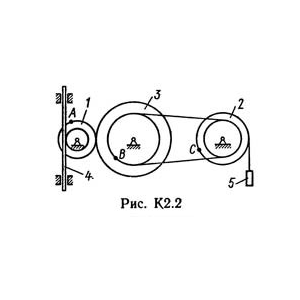 Решение К2 вар. 25, решебник теормех Тарг С.М. 1982 г.