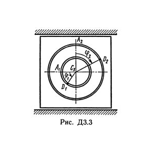 Решение Д3-38 (Рисунок Д3.3 условие 8 С.М. Тарг 1989 г)