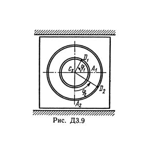 Решение Д3-94 (Рисунок Д3.9 условие 4 С.М. Тарг 1989 г)