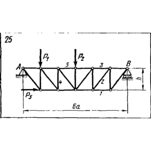 C3 Вариант 25 термех из решебника Яблонский А.А. 1978 г
