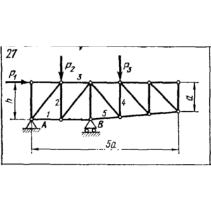 C3 Вариант 27 термех из решебника Яблонский А.А. 1978 г