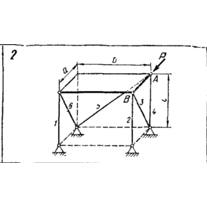 C11 Вариант 02 теормех из решебника Яблонский А.А. 1978