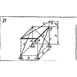 C11 Вариант 21 термех из решебника Яблонский А.А. 1978