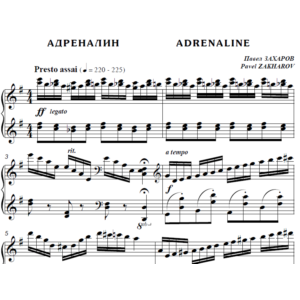 6с16 Адреналин, ПАВЕЛ ЗАХАРОВ / фортепиано
