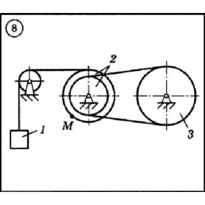 Решение задачи К2 вариант 8 (К2-08) - Диевский В.А.