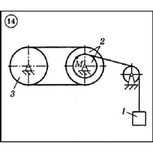 Решение задачи К2 вариант 14 (К2-14) - Диевский В.А.