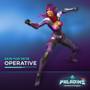 Paladins: Skye Hero Operative Skin PC Ключ / Key