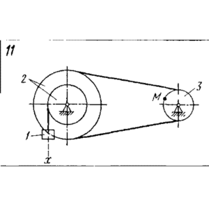 Задача К3 Вар. 11 термех из решебника Яблонский АА 1978
