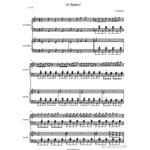 От Винта! из м/ф Смешарики (для дуэта баян-аккордеон)