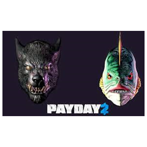 PAYDAY 2: Lycanwulf and The One Below Masks - STEAM KEY