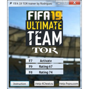 FIFA 19 TOR Чит Trainer for Ultimate Team