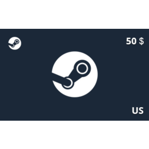 Подарочная карта Steam 50 долл. US-регион