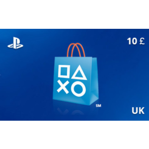 Подарочная карта PlayStation Store 10 фунт. UK-регион
