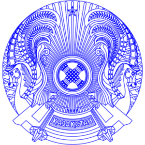 Герб Казахстана по ГОСТу 2017 года.